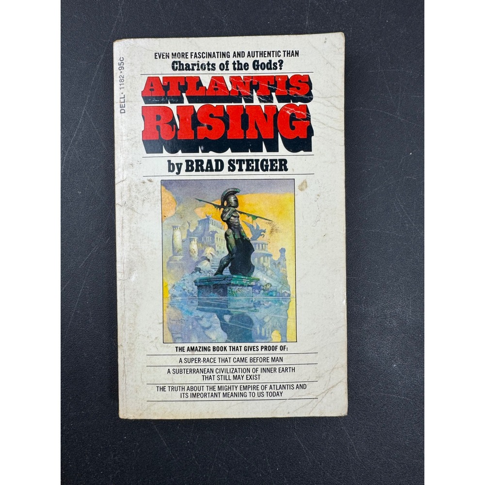 Atlantis Rising Brad Steiger‎ 1973 Dell Occult Mysteries Ancient Civilizations